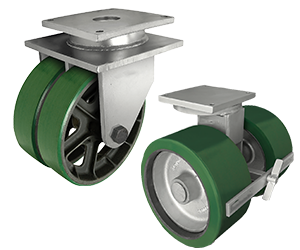 Heavy and ultra duty casters
